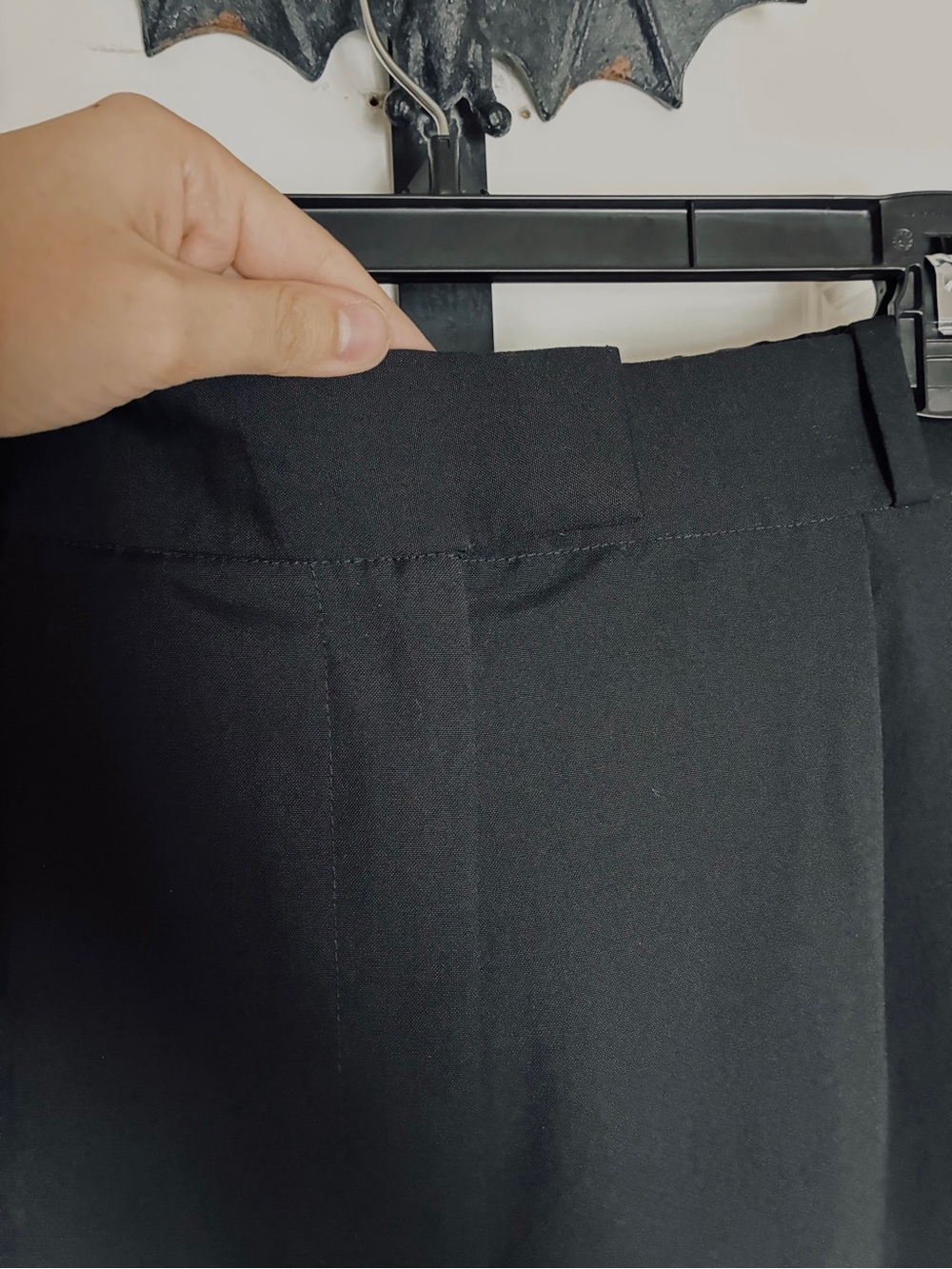 H&M Vintage inspired Tailored Black Dress Pants Comfortable material size 16 - Picture 8 of 11